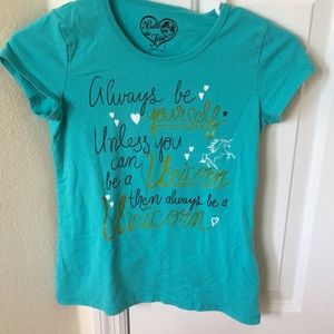 Turquoise Unicorn Shirt